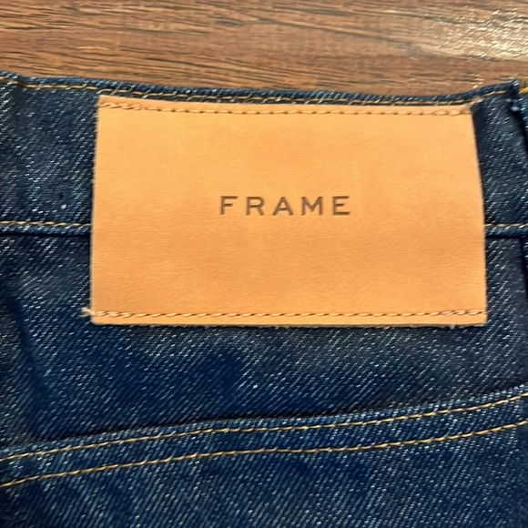 FRAME Le Italien True Straight Jeans Size 24 - Picture 6 of 15